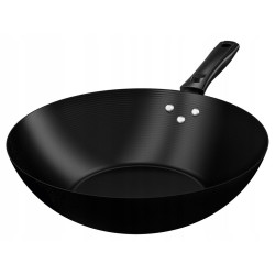ERNESTO WOK HIGH NON-STICK FRYING PAN CARBON STEEL 30cm