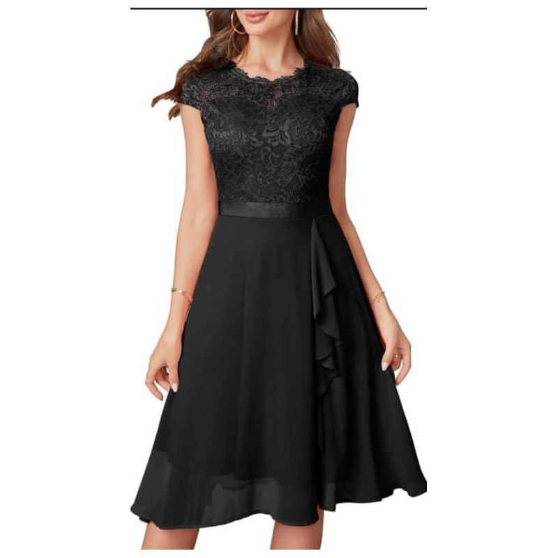 Chiffon dress, Size: L