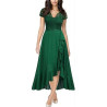 Carved dress, Olive color