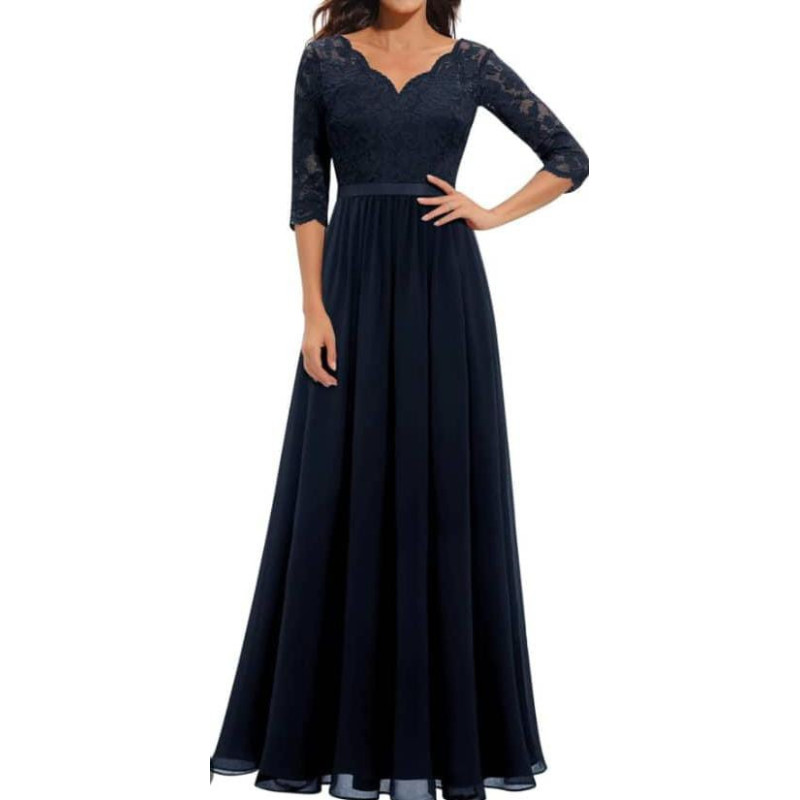 Long-sleeve dress, Size: 2XL