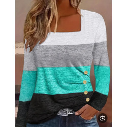 Cotton blouse, Size: L