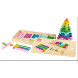 Montessori Arithmetic Play Set Wooden Counting Sticks