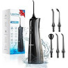 Leominor Water Flosser for Teeth - 5 Modes Cordless Portable Water Teeth Cleaner IPX7 Waterproof Oral Irrigator Rechargeable