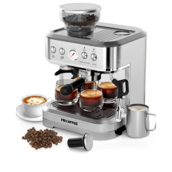 Silvercrest® Kitchen Tools SSMP 1770 A2 Professional Portafilter Machine With Integrated Grinder